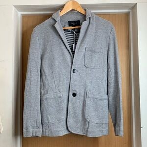 Porter &  Ash Grey Knit Blazer - Size S
